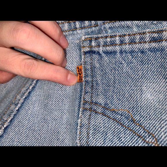 Orange tag Levi Strauss & Co Light Wash mom jeans - Picture 5 of 10